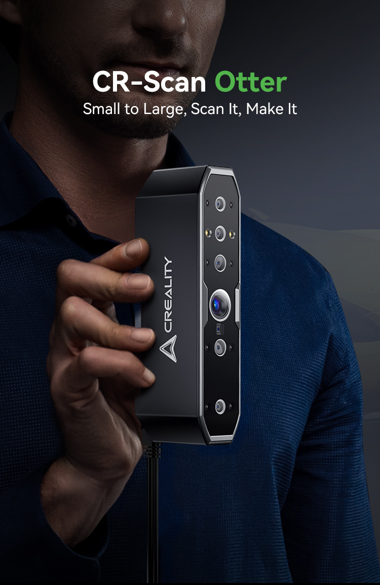 Creality CR Scan Otter Ultra High Precision Handheld 3D Scanner - Image 3