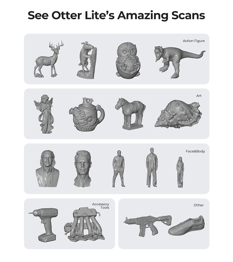 Creality Otter lite 3D Scanner Wireless Combo - Image 34