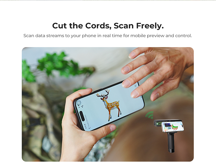 Creality Otter lite 3D Scanner Wireless Combo - Image 9