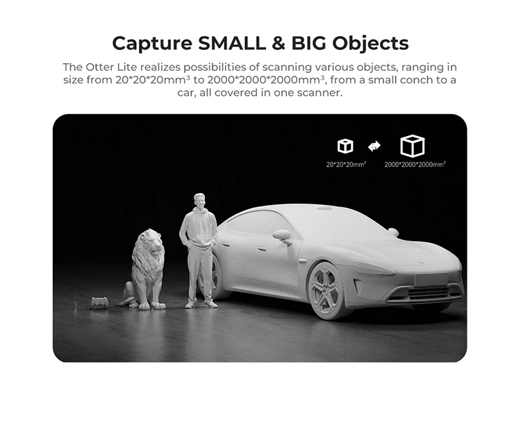Creality Otter lite 3D Scanner Wireless Combo - Image 14