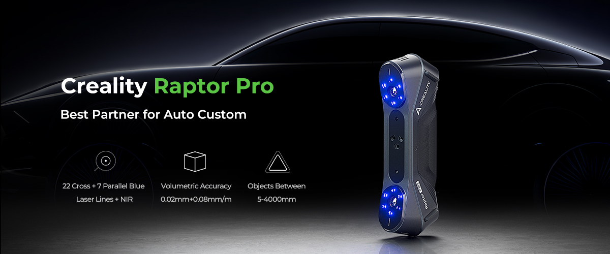 Creality Raptor Pro 3D Scanner - Image 4