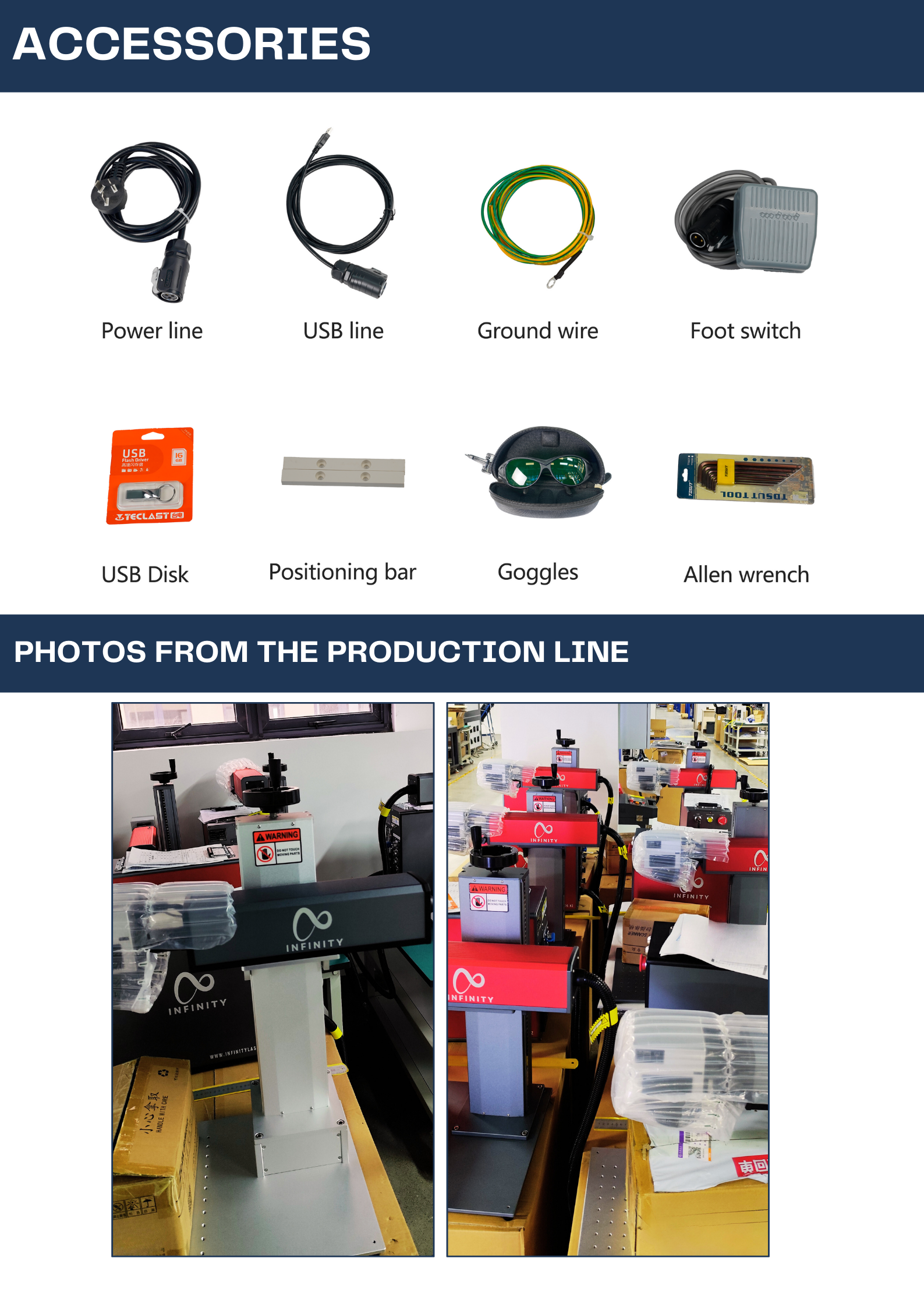 INFINITY LASER 100W JPT MOPA Fibre Laser Machine - Image 11