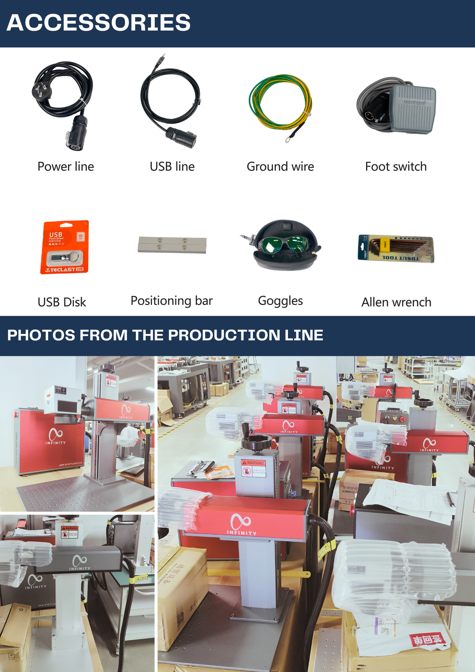 INFINITY LASER 100W JPT MOPA Fibre Laser Machine - Image 8