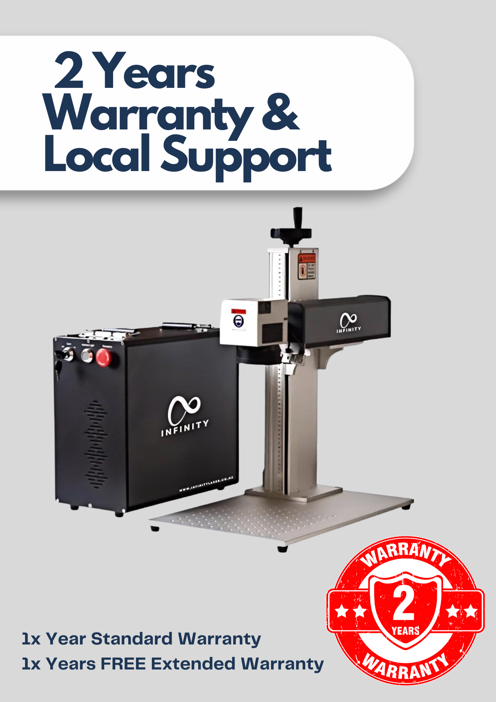 INFINITY LASER 60W JPT MOPA Fibre Laser Machine - Image 3