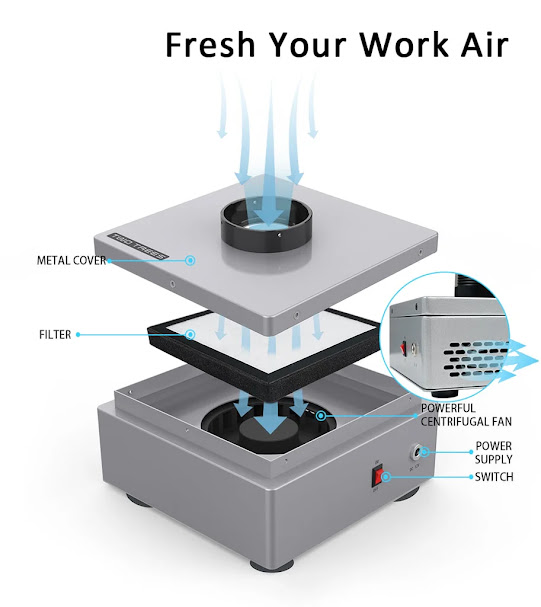 TwoTrees Laser Fume Extractor, Smoke Purifier - Image 4